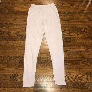 White leggings